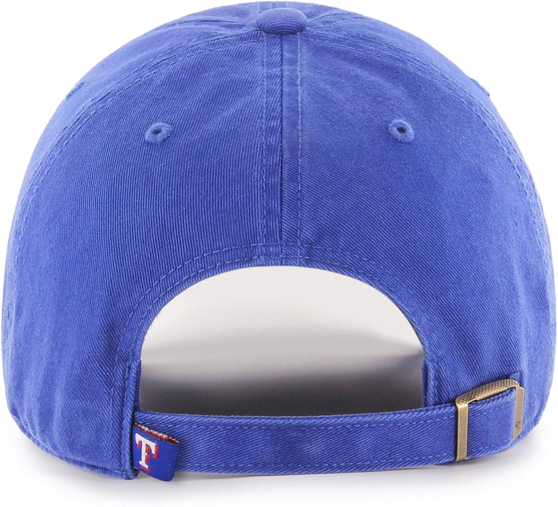 Amazon.com : 47 MLB Texas Rangers Clean Up Adjustable Hat, Blue Amazon.com : 47 MLB Texas Rangers Clean Up Adjustable Hat, Blue